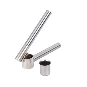 Aluminum Garlic Press with Non-Slip Handle