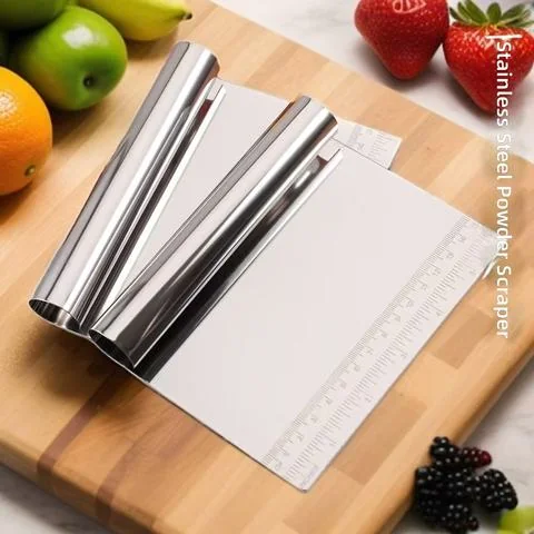 Dough Scraper with Scale