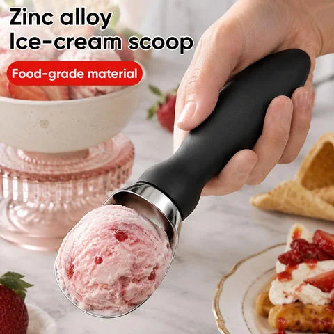 Mirror-Finish Heavy Zinc Scoop
