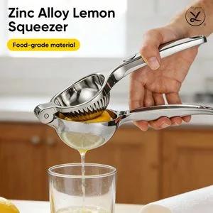 Yellow Enamel Lemon Clip Press